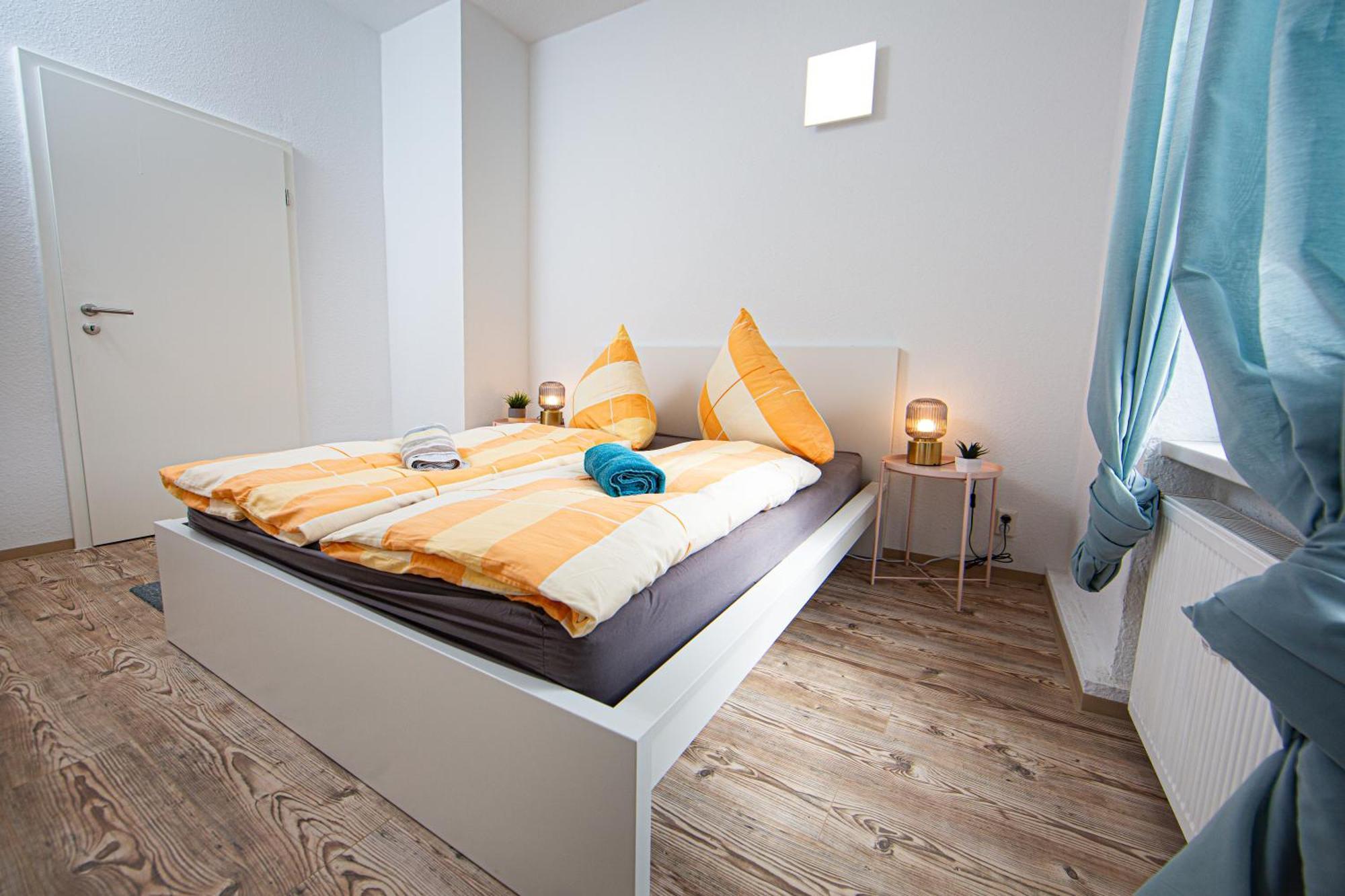 Grossraum-Apartments Mit 2Sz, Wz, Kueche, Smart-Tv, Parken, Etc Erfurt Kamer foto