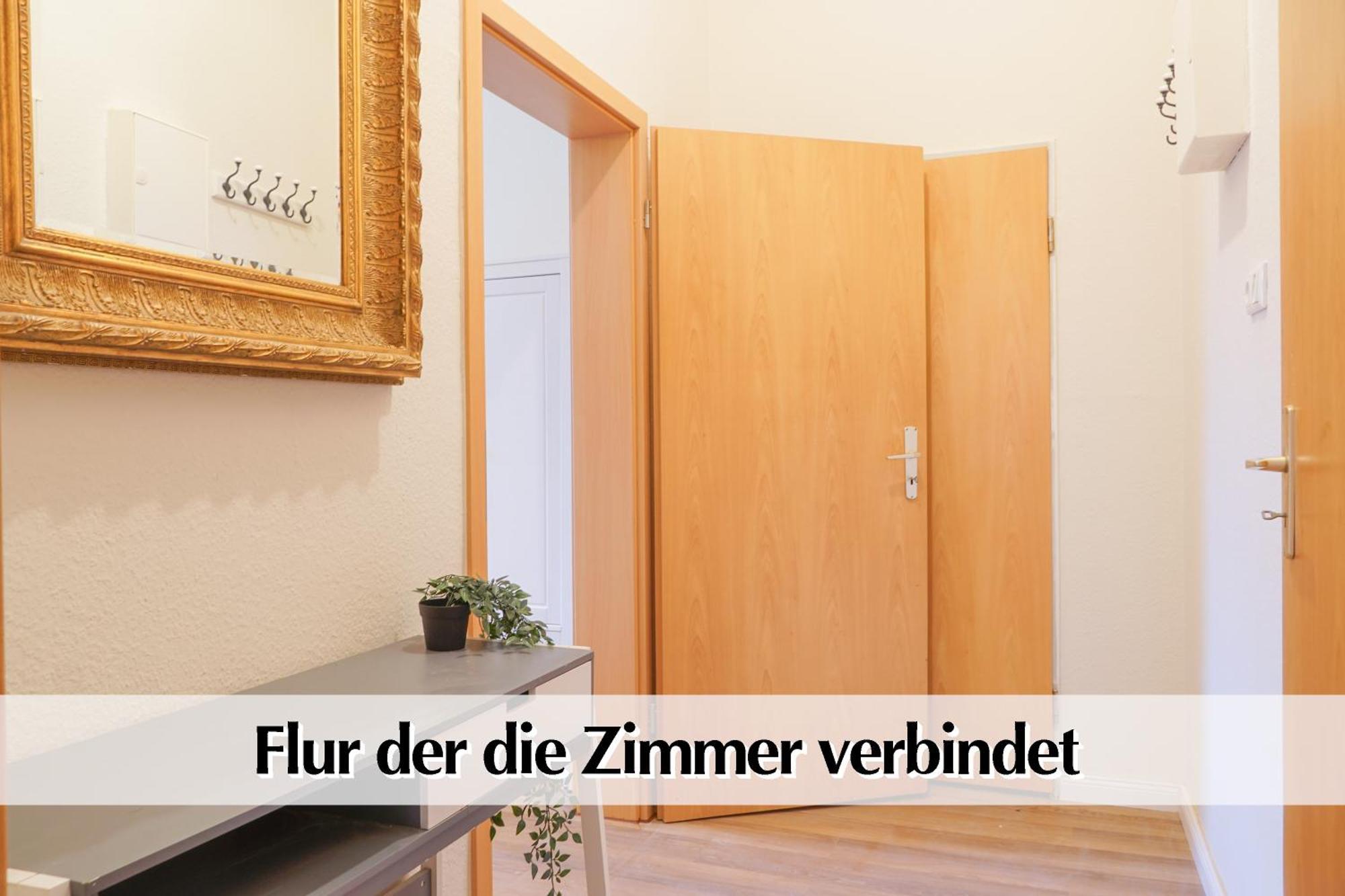Grossraum-Apartments Mit 2Sz, Wz, Kueche, Smart-Tv, Parken, Etc Erfurt Kamer foto