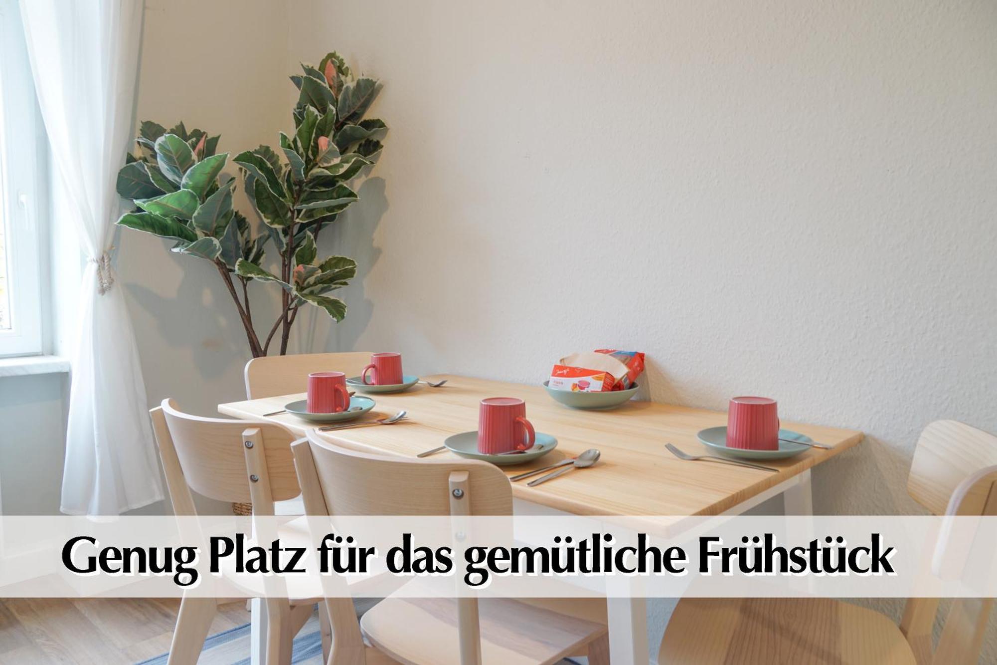 Grossraum-Apartments Mit 2Sz, Wz, Kueche, Smart-Tv, Parken, Etc Erfurt Kamer foto