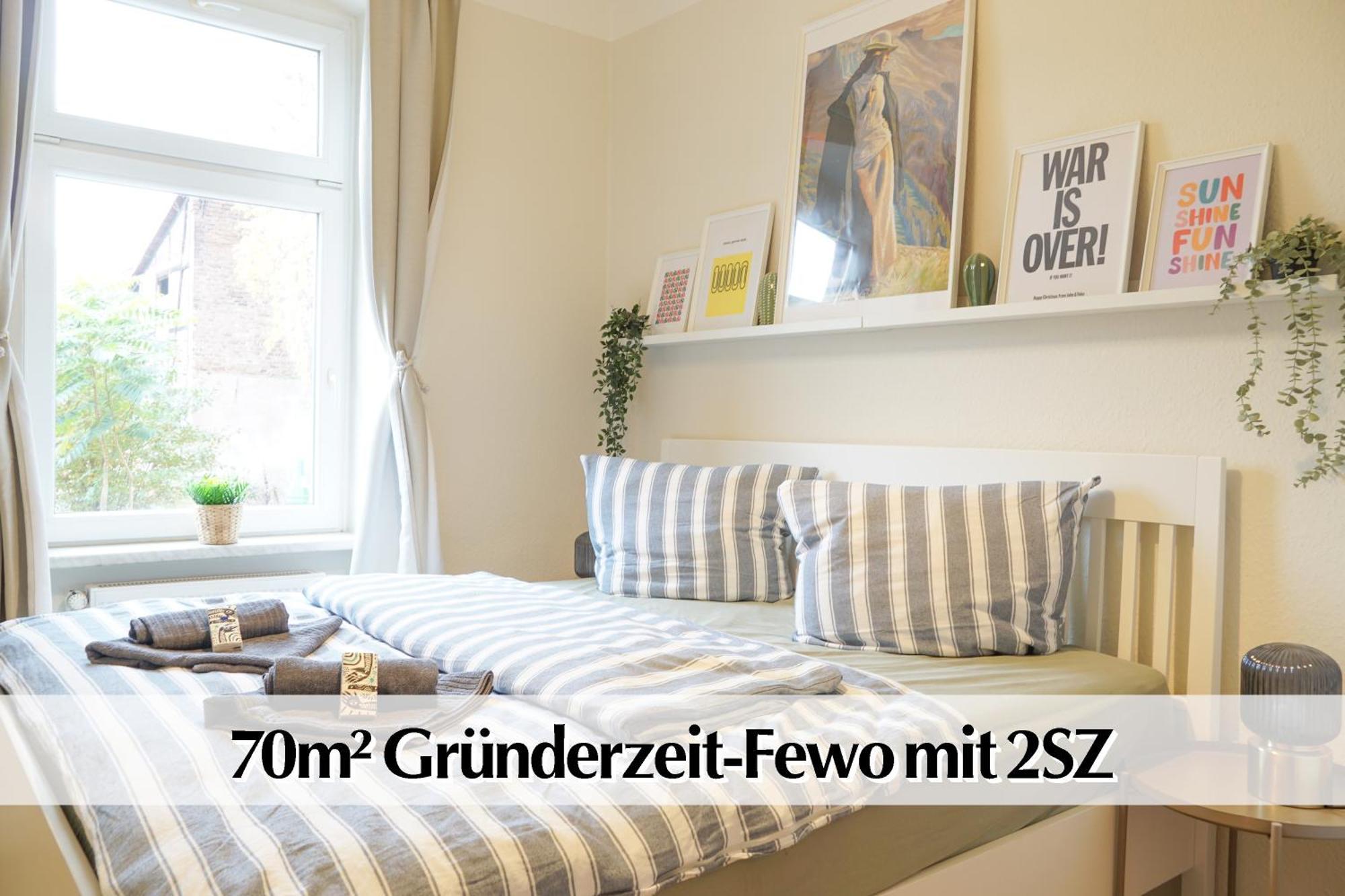 Grossraum-Apartments Mit 2Sz, Wz, Kueche, Smart-Tv, Parken, Etc Erfurt Buitenkant foto